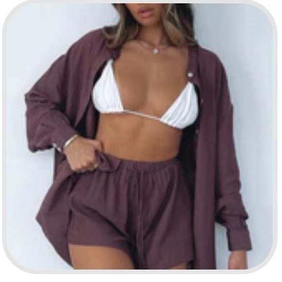 White Fox Boutique Other - White Fox two piece cover up set